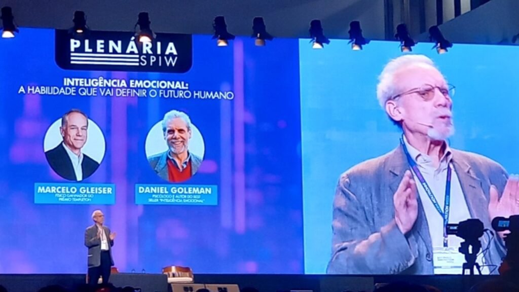 SPIW na palestra de Daniel Goleman, em conversa com Marcelo Gleiser